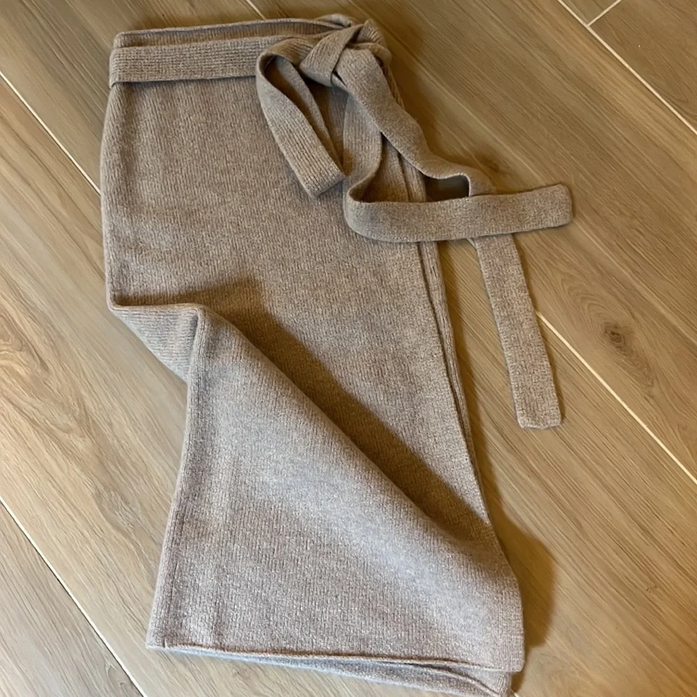 Lauren Manoogian Cashmere Blanket Wrap Skirt Sz 1 - Picture 4 of 4